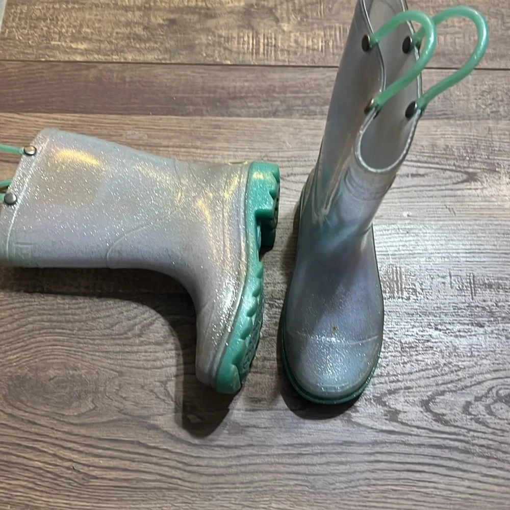 Western chief glitter boots girls size 11